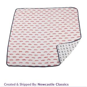 Fire truck/Dalmation Kids Blanket